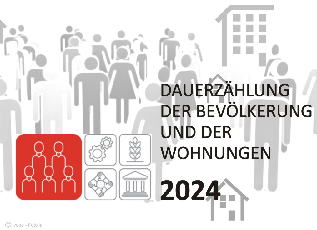 Dauerzählung der Bevölkerung und der Wohnungen 2024